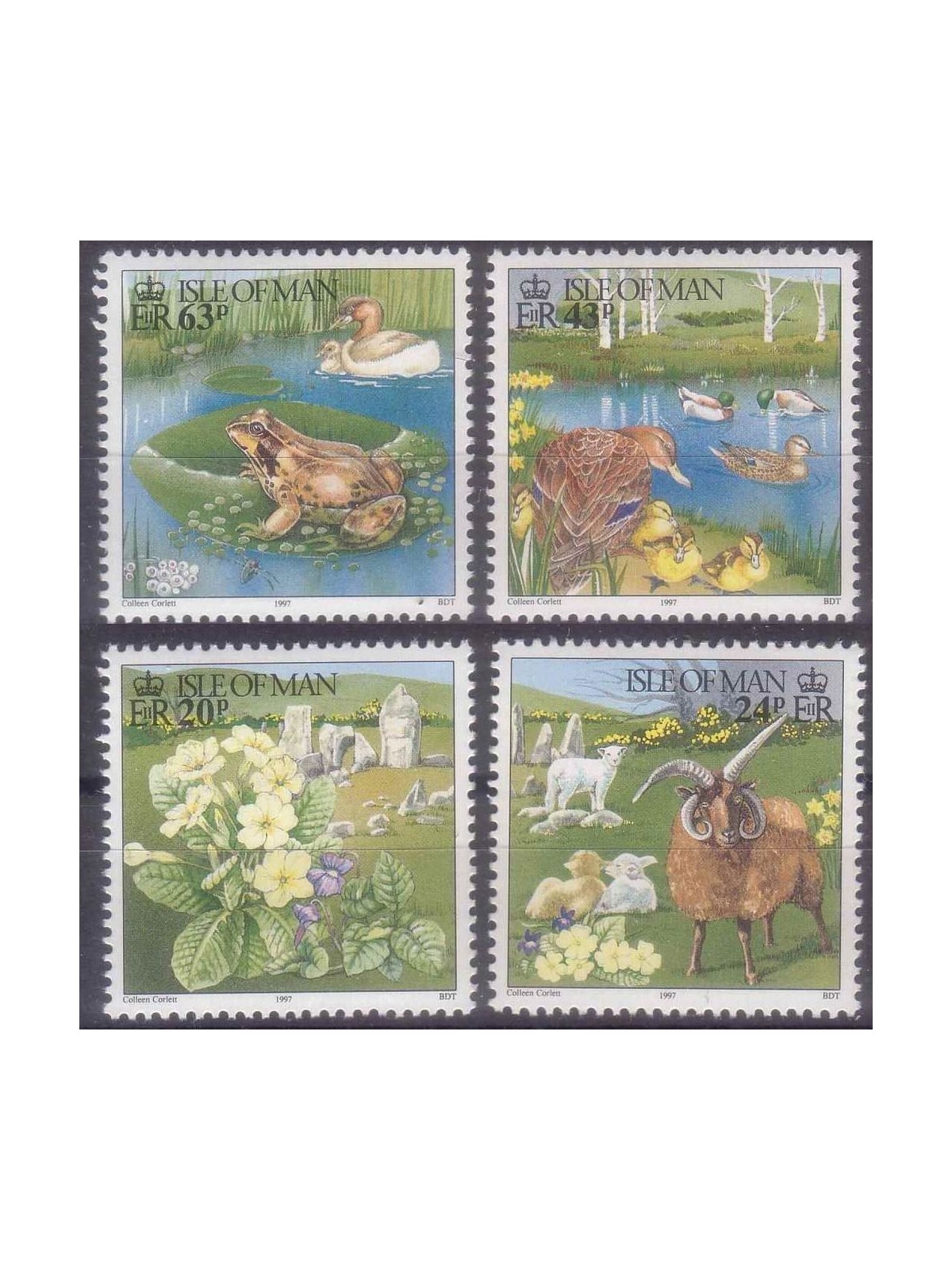 MAN 1997 Primavera - Spring 4v MNH**