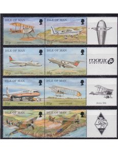 MAN 1997 Aircraft - Aeroplanes 8v MNH**