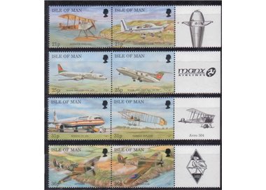 MAN 1997 Aerei - Aeroplanes 8v MNH**