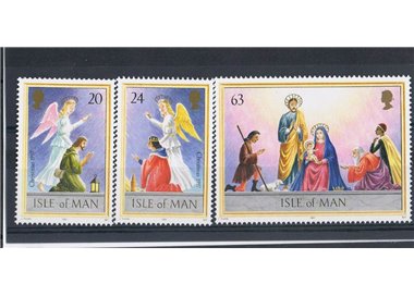 MAN 1997 Christmas - Christmas 3v MNH**
