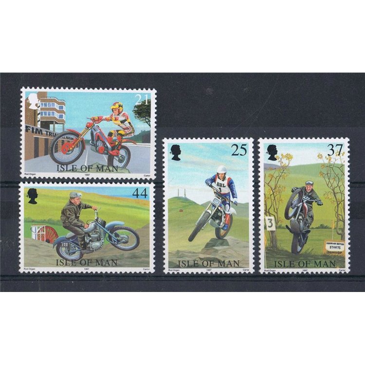 MAN 1997 Motor trial games 4v MNH**