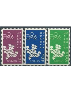 CIPRO 1961 Europa 3v MNH**