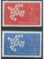 FRANCE 1961 Europe 2v MNH**