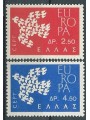 GREECE 1961 Europe 2v MNH**