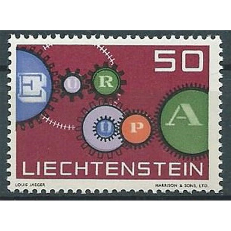 LIECHTENSTEIN 1961 Europe MNH**