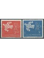 LUSSEMBURGO 1961 Europa 2v MNH**