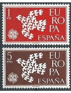 SPAGNA 1961 Europa 2v MNH**