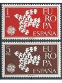 SPAGNA 1961 Europa 2v MNH**