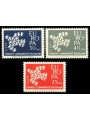 Türkiye 1961 Europe 3v MNH**