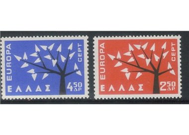 GRECIA 1962 Europa 2v MNH**