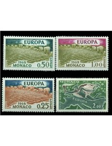 MONACO 1962 Europa 4v MNH**