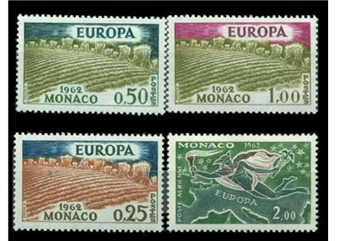 MONACO 1962 Europa 4v MNH**