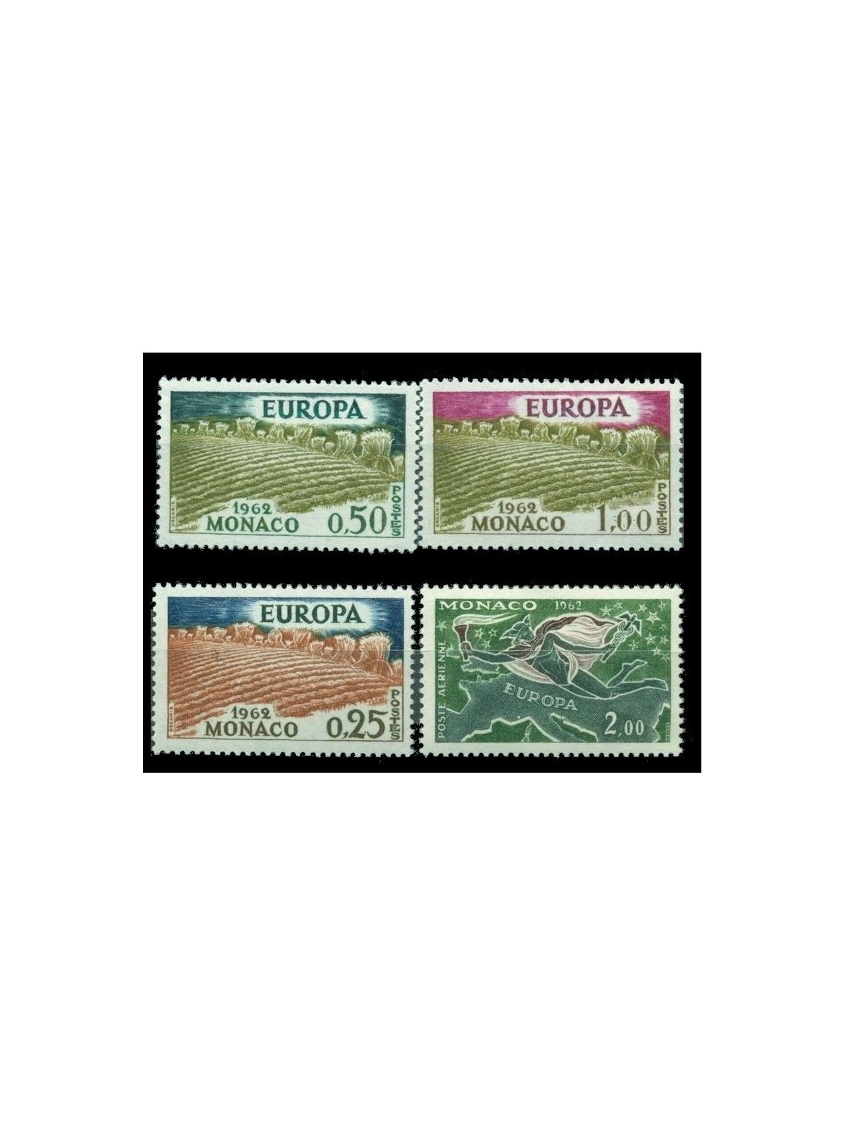 MONACO 1962 Europe 4v MNH**