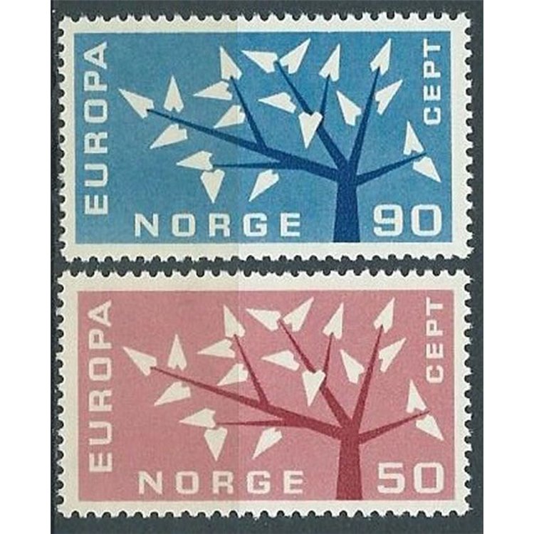NORWAY 1962 Europe 2v MNH**