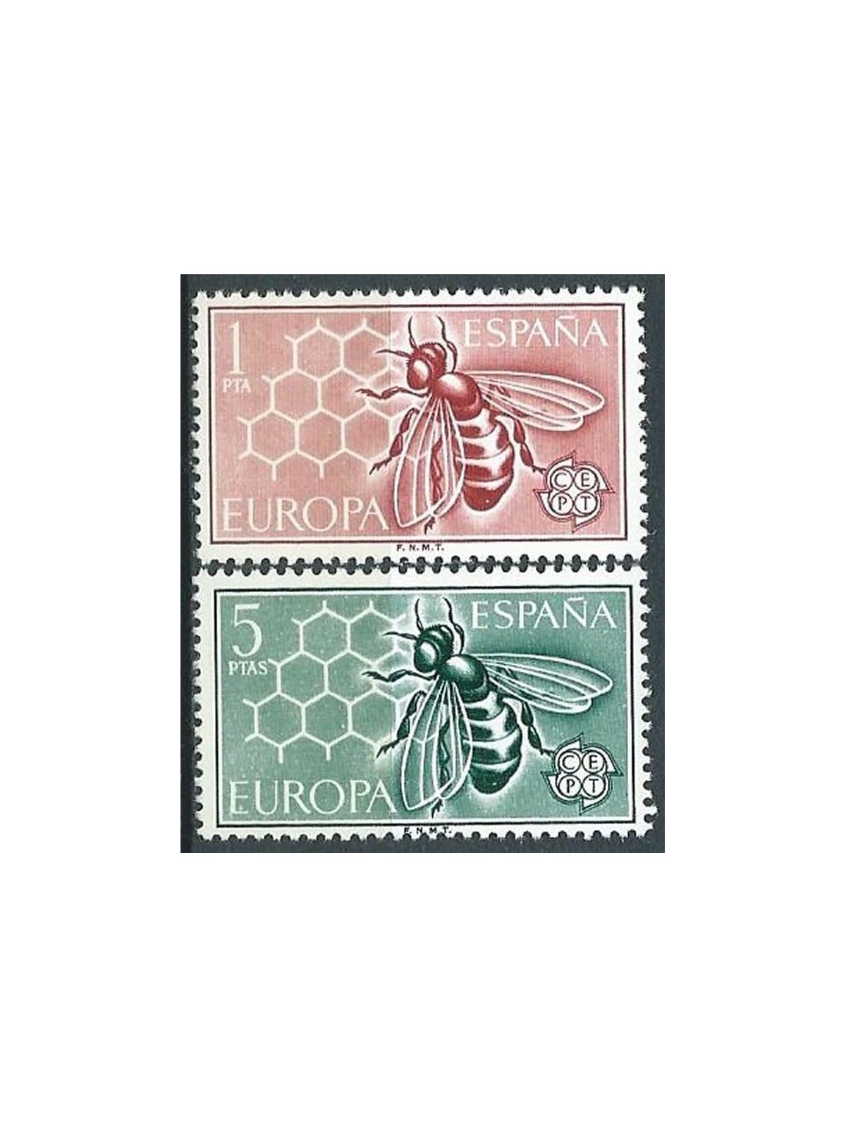 SPAIN 1962 Europe 2v MNH**