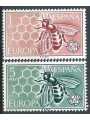 SPAIN 1962 Europe 2v MNH**