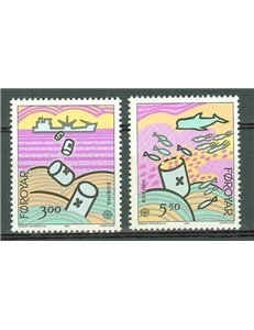 FAEROER 1986 Europa 2v MNH**