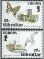 GIBRALTAR 1986 Europe 2v MNH**