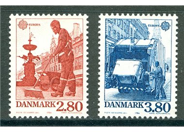 DENMARK 1986 Europe 2v MNH**
