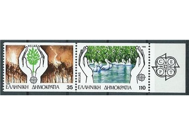 GREECE 1986 Europe (from booklet) 2v MNH**