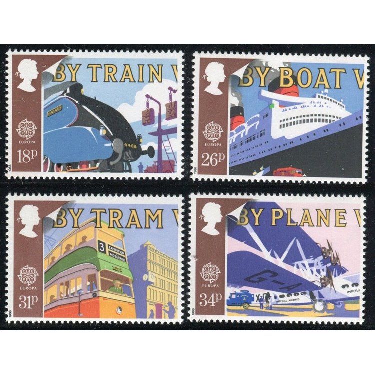 GREAT BRITAIN 1988 Europa 4v MNH**