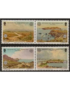 MAN 1986 Europe 4v MNH**