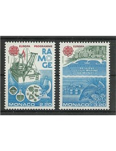 MONACO 1986 Europa 2v MNH**