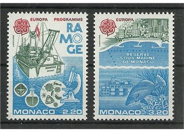 MONACO 1986 Europe 2v MNH**