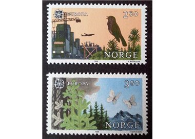 NORVEGIA 1986 Europa 2v MNH**