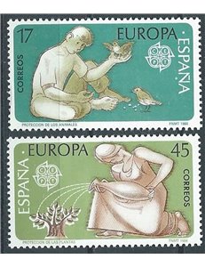 SPAGNA 1986 Europa 2v MNH**