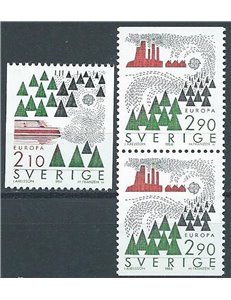 SVEZIA 1986 Europa 3v MNH**