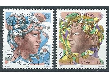 SVIZZERA 1986 Europa 2v MNH**