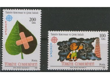 TURCHIA 1986 Europa 2v MNH**