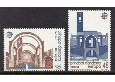 ANDORRA SPAGNOLA 1987 Europa 2v MNH**
