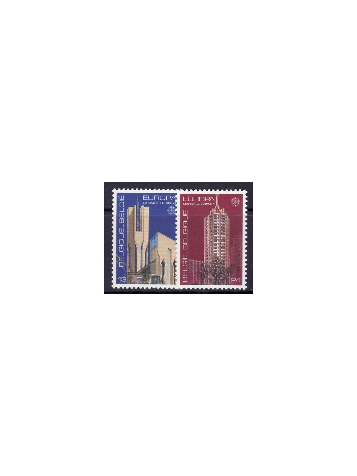 BELGIO 1987 Europa 2v MNH**