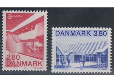 DANIMARCA 1987 Europa 2v MNH**