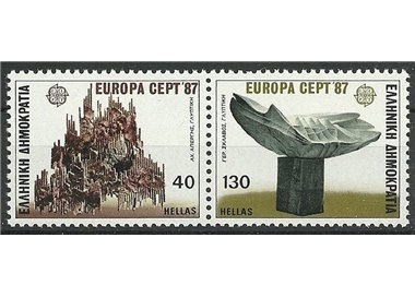 GRECIA 1987 Europa 2v MNH**