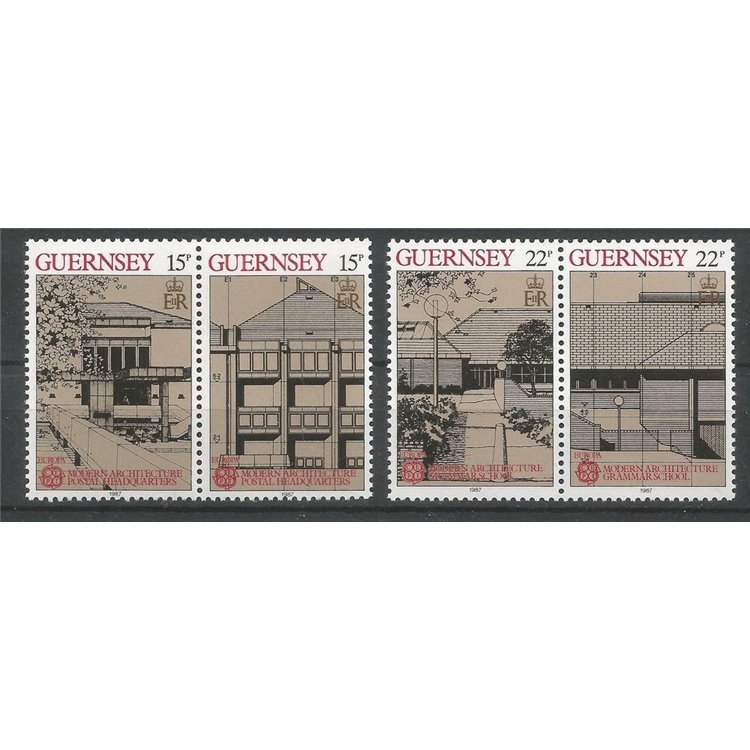GUERNSEY 1987 Europa 4v MNH**