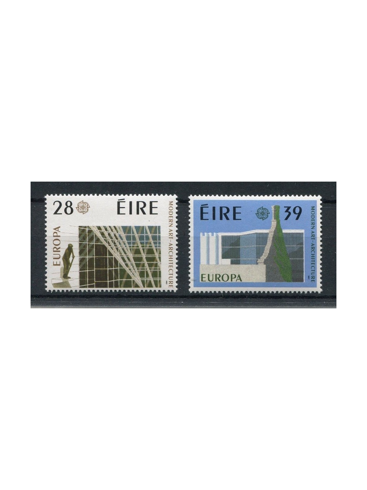 IRLANDA 1987 Europa 2v MNH**