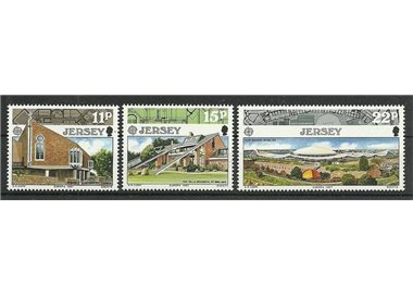 JERSEY 1987 Europe 3v MNH**