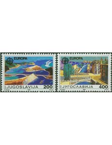 JUGOSLAVIA 1987 Europa 2v MNH**