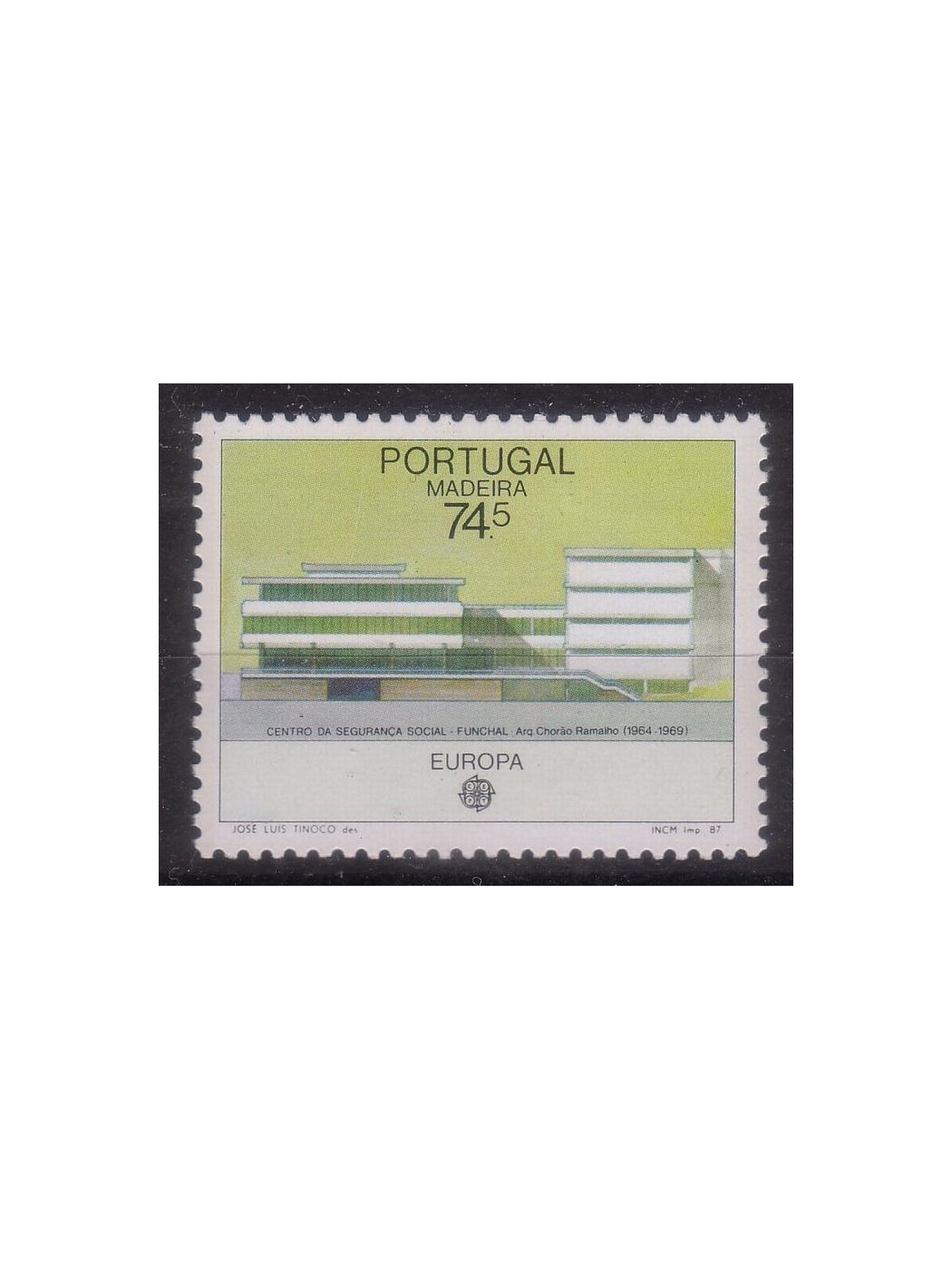 MADERA 1987 Europa MNH**