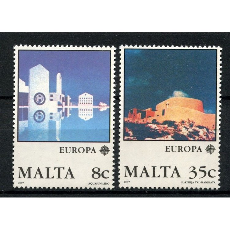 MALTA 1987 Europa 2v MNH**