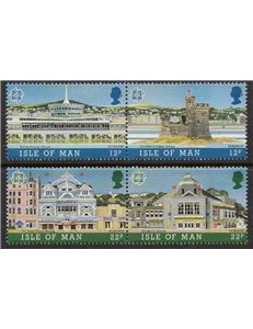 MAN 1987 Europa 4v MNH**