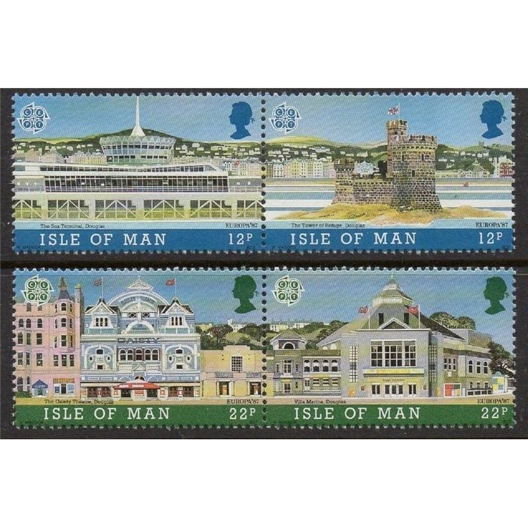 MAN 1987 Europa 4v MNH**