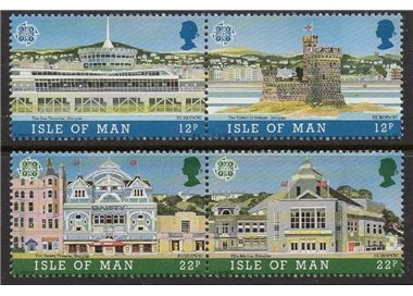 MAN 1987 Europa 4v MNH**