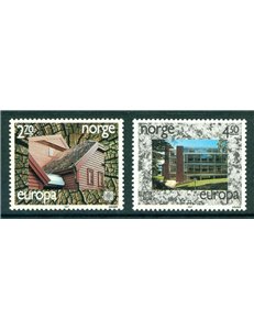 NORVEGIA 1987 Europa 2v MNH**
