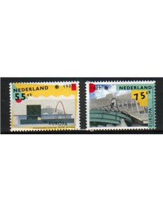 OLANDA 1987 Europa 2v MNH**