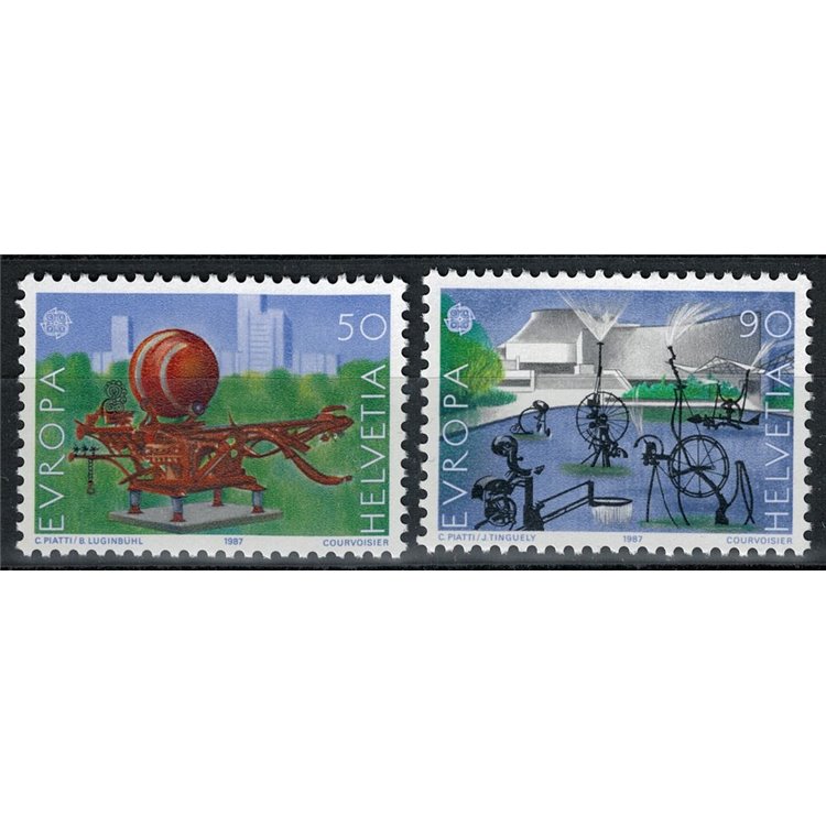 SVIZZERA 1987 Europa 2v MNH**