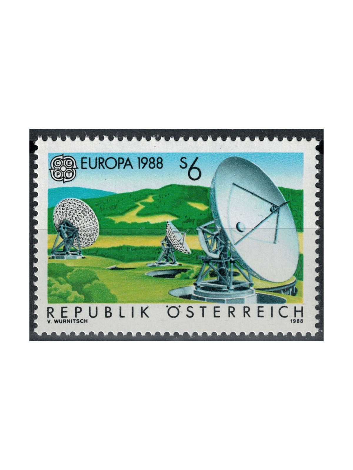 AUSTRIA 1988 Europa MNH**
